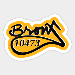 Bronx code Sticker